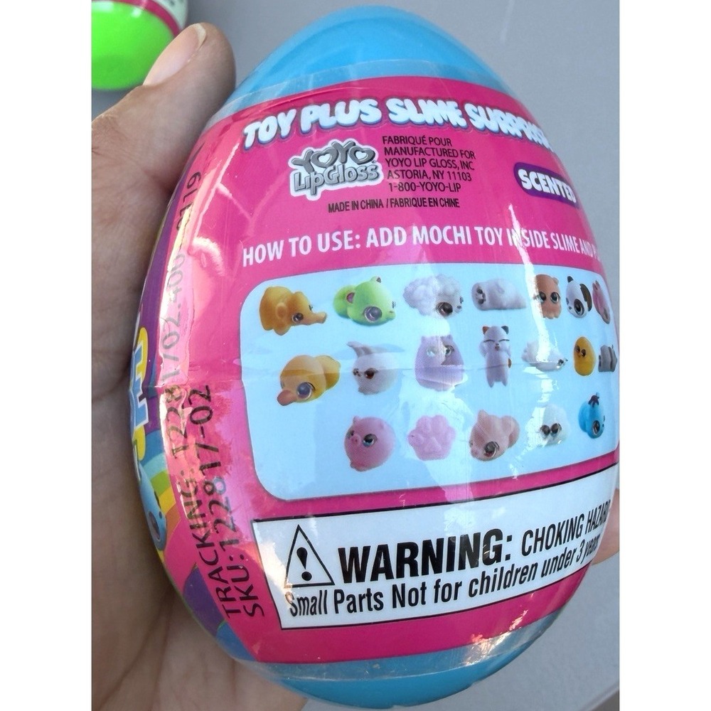 Slime Surprise Jelly Toy Eggs Scented Squishy + Slime Series #1 - LOT OF 4 - Picture 7 of 16
